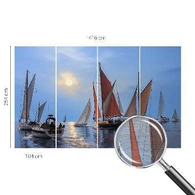 Wand-Fototapete mit Motiv „Segelabenteuer“