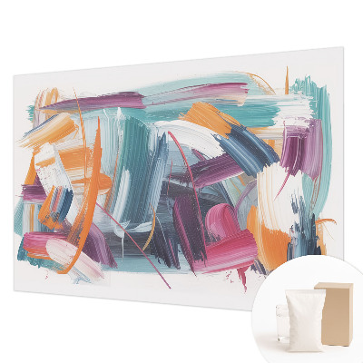 Fototapete fürs Schlafzimmer Energetische Striche