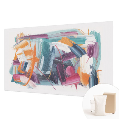 Fototapete fürs Schlafzimmer Energetische Striche