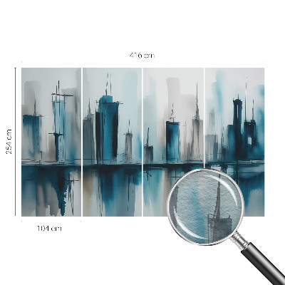 Fototapete fürs Wohnzimmer mit Stadtlandschaften