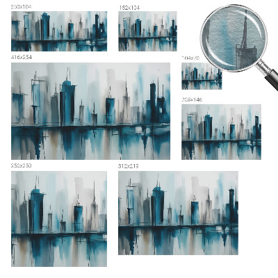 Fototapete fürs Wohnzimmer Stadtlandschaften