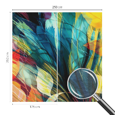 Vlies-Fototapete nach Maß Abstrakte Blätter