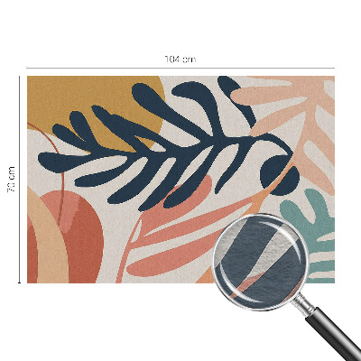 Fototapete aus Vlies Blattmuster