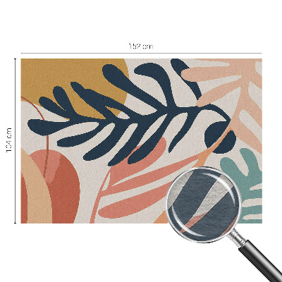 Fototapete aus Vlies Blattmuster