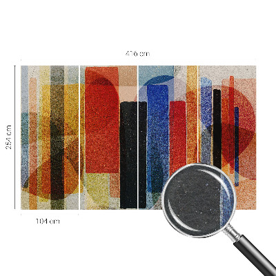 Motivtapete aus Vlies Geometrische Formen