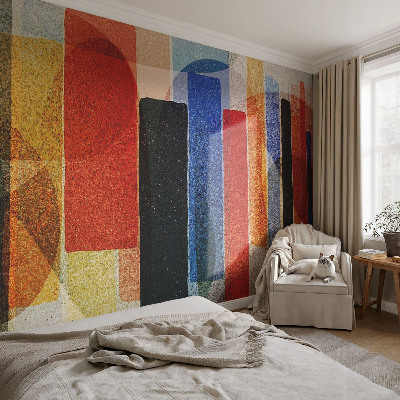 Motivtapete aus Vlies mit geometrischem Muster