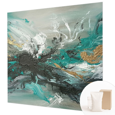 Vlies-Fototapete fürs Wohnzimmer Künstlerischer Wirbel