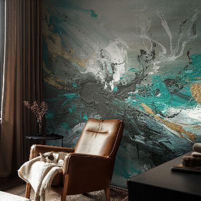 Vlies-Fototapete fürs Wohnzimmer Künstlerischer Wirbel