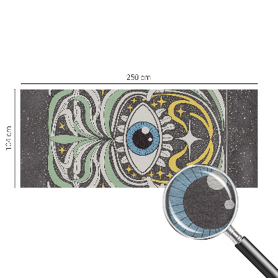 Vlies-Fototapete fürs Kinderzimmer Symmetrisches Auge