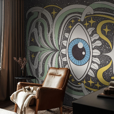 Vlies-Fototapete fürs Kinderzimmer Symmetrisches Auge