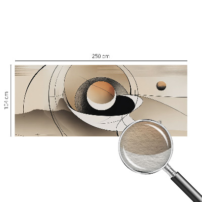 Vlies-Fototapete fürs Schlafzimmer Harmonische Abstraktion