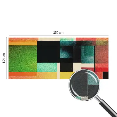 Motivtapete mit geometrisch-abstraktem Motiv