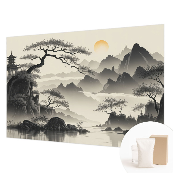 Wand-Fototapete Östliche Landschaft