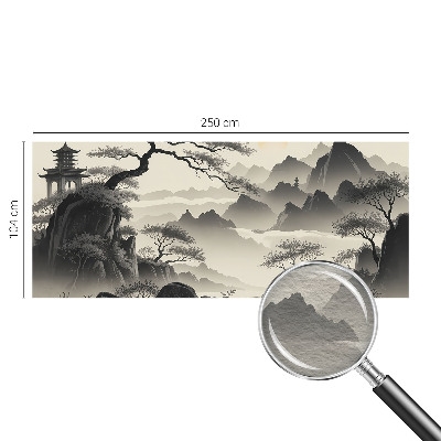 Wand-Fototapete mit Motiv einer östlichen Landschaft