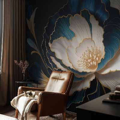 Fototapete nach Maß Blumenmuster