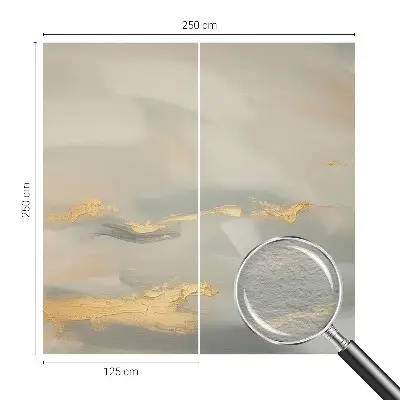 Dekorative Wand-Fototapete mit sanften Streifen