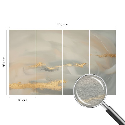 Dekorative Wand-Fototapete Sanfte Streifen