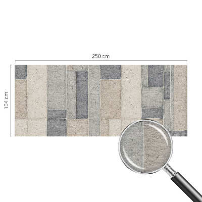 Fototapete mit geometrischem Mosaikmotiv
