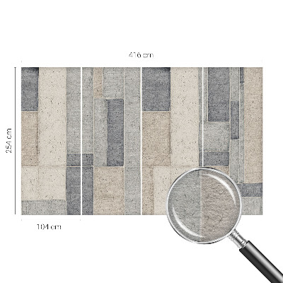 Fototapete Geometrisches Mosaik