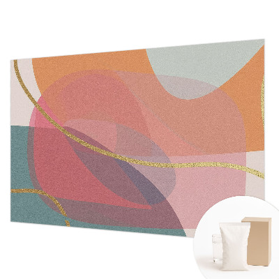 Wandtapete Bunte Formen