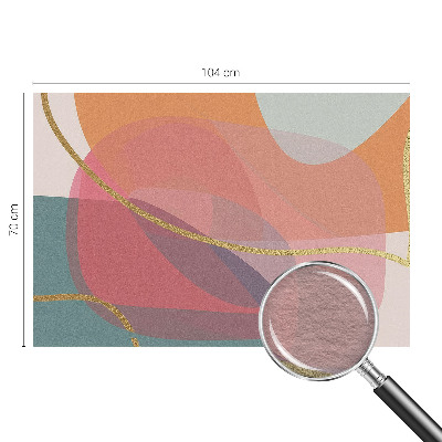 Wandtapete Bunte Formen