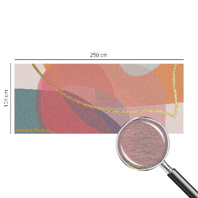 Wandtapete Bunte Formen