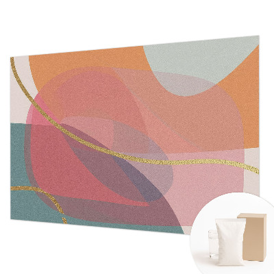 Wandtapete Bunte Formen