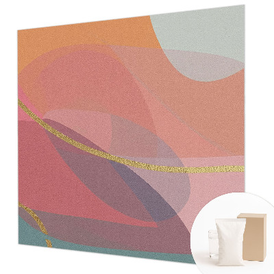 Wandtapete Bunte Formen