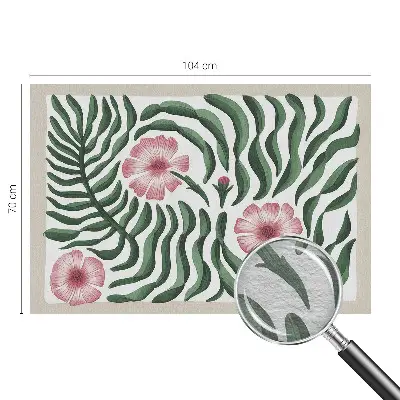Vlies-Fototapete mit Motiv aus Blütenblättern