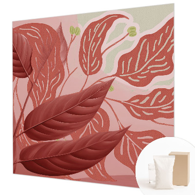 Fototapete fürs Schlafzimmer Bio-Blätter