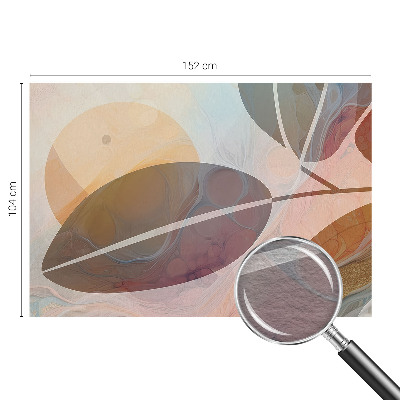 Fototapete aus Vlies Harmonische Blätter