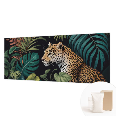 Vlies-Fototapete fürs Kinderzimmer mit einem exotischen Leopardenmotiv