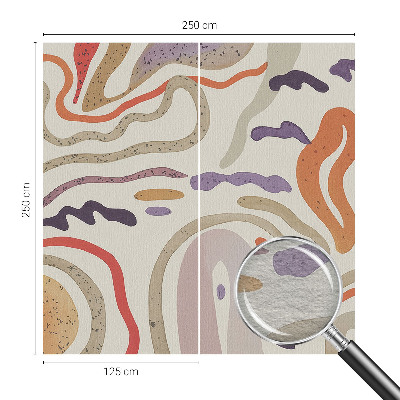 Wandtapete Abstrakte Muster