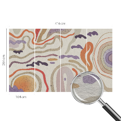 Wandtapete Abstrakte Muster