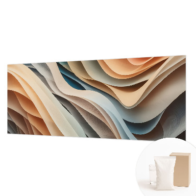 Wand-Fototapete Wellenförmige Formen