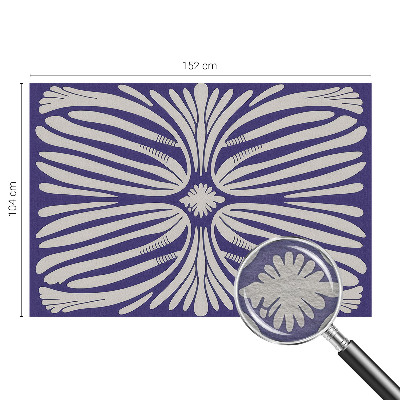 Fototapete Blumensymmetrie