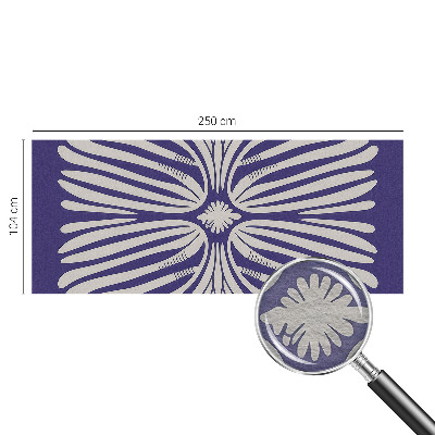 Fototapete Blumensymmetrie