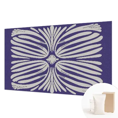 Fototapete mit floral-symmetrischem Motiv