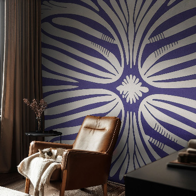 Fototapete Blumensymmetrie