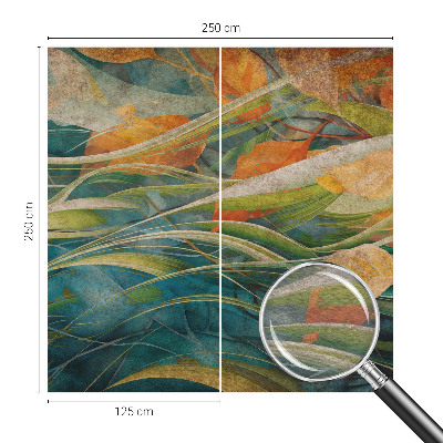 Dekorative Wand-Fototapete Herbstlandschaft