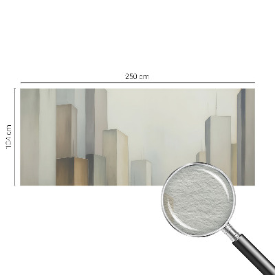 Fototapete nach Maß mit Motiv eines Wolkenkratzers in einer Stadt