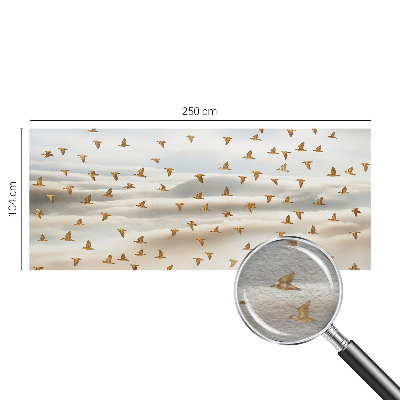 Vlies-Fototapete mit Vögeln im Flug als Motiv