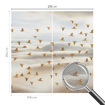Vlies-Fototapete mit Vögeln im Flug als Motiv