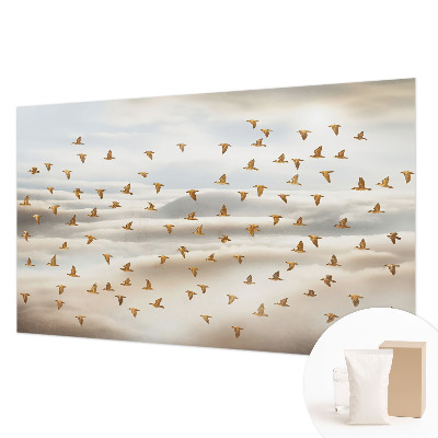 Vlies-Fototapete mit Vögeln im Flug als Motiv