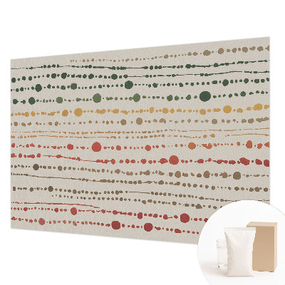 Fototapete fürs Schlafzimmer Bunte Punkte