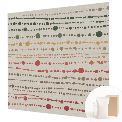 Fototapete fürs Schlafzimmer Bunte Punkte