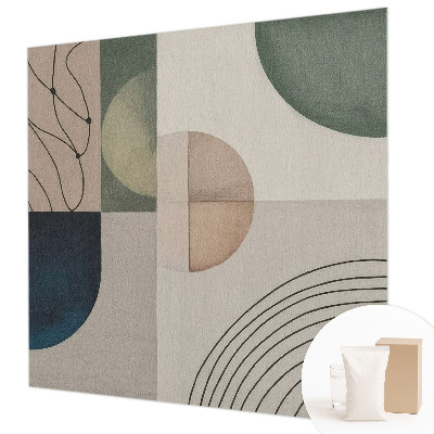 Fototapete fürs Wohnzimmer Geometrische Formen