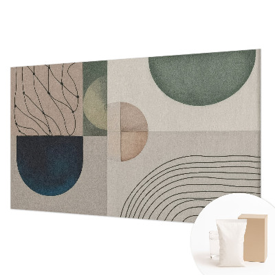 Fototapete fürs Wohnzimmer Geometrische Formen