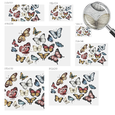 Fototapete fürs Kinderzimmer Paradiesfalter