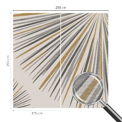 Fototapete aus Vlies Geometrische Fächer